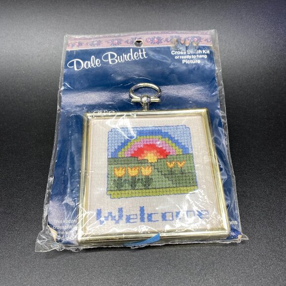 Dale Burdett Welcome Rainbow CM 801 Counted Cross Stitch New Sealed - Picture 2 of 9